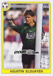 Figurina Agustin Elduayen - Liga Spagnola 1992-1993 - Panini