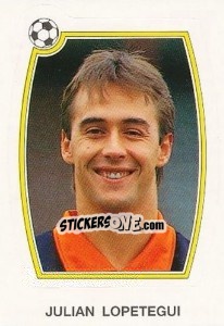 Sticker Julian Lopetegui - Liga Spagnola 1992-1993 n. 50 - Panini