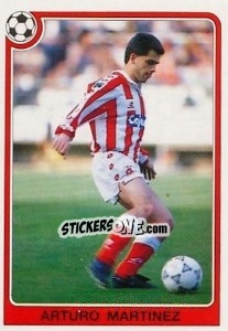 Sticker Arturo Martinez - Liga Spagnola 1992-1993 n. 55 - Panini