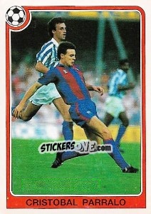 Cromo Cristobal Parralo - Liga Spagnola 1992-1993 n. 61 - Panini