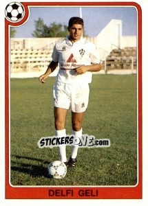 Figurina Delfi Geli - Liga Spagnola 1992-1993 n. 62 - Panini