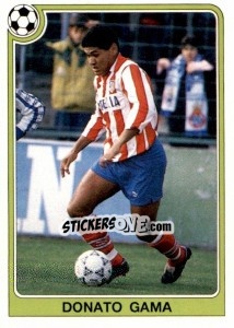 Sticker Donato Gama - Liga Spagnola 1992-1993 n. 68 - Panini