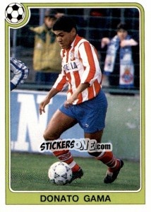 Figurina Donato Gama - Liga Spagnola 1992-1993 - Panini