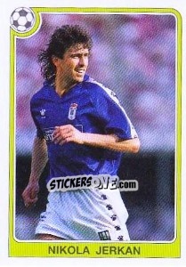 Sticker Nikola Jerkan - Liga Spagnola 1992-1993 n. 70 - Panini