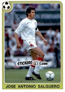 Sticker Jose Antonio Salguero - Liga Spagnola 1992-1993 n. 77 - Panini