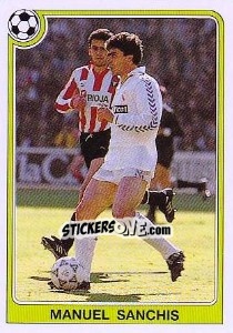 Cromo Manuel Sanchis - Liga Spagnola 1992-1993 n. 78 - Panini