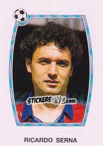 Cromo Ricardo Serna - Liga Spagnola 1992-1993 - Panini