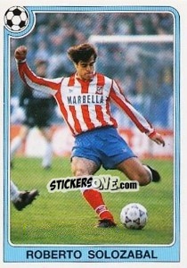 Cromo Roberto Solozabal - Liga Spagnola 1992-1993 - Panini