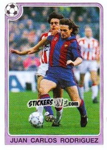Sticker Juan Carlos Rodriguez - Liga Spagnola 1992-1993 n. 98 - Panini