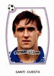 Sticker Santi Cuesta - Liga Spagnola 1992-1993 - Panini