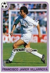 Cromo Francisco Javier Villarroya - Liga Spagnola 1992-1993 - Panini