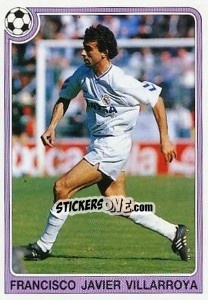 Figurina Francisco Javier Villarroya - Liga Spagnola 1992-1993 - Panini