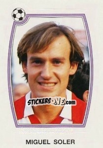 Cromo Miguel Soler - Liga Spagnola 1992-1993 - Panini