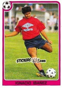 Cromo Ignacio Ibañez - Liga Spagnola 1992-1993 - Panini