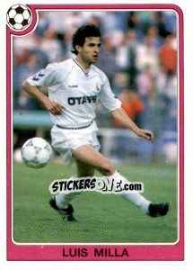 Sticker Luis Milla - Liga Spagnola 1992-1993 - Panini