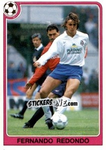 Sticker Fernando Redondo - Liga Spagnola 1992-1993 n. 115 - Panini