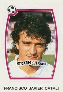 Sticker Francisco Javier Catali - Liga Spagnola 1992-1993 - Panini
