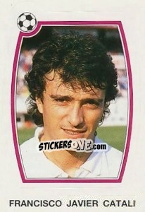 Cromo Francisco Javier Catali - Liga Spagnola 1992-1993 n. 117 - Panini