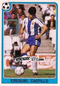 Cromo Ezequiel Castillo - Liga Spagnola 1992-1993 - Panini