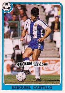Sticker Ezequiel Castillo - Liga Spagnola 1992-1993 n. 120 - Panini