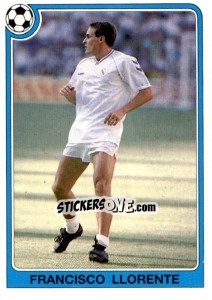 Sticker Francisco Llorente