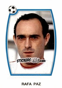 Sticker Rafa Paz - Liga Spagnola 1992-1993 n. 124 - Panini