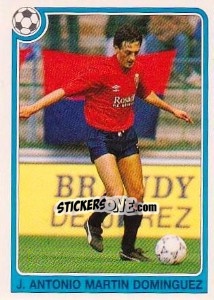 Sticker Jose Antonio Martin Dominguez - Liga Spagnola 1992-1993 n. 125 - Panini