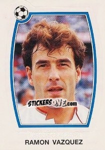 Sticker Ramon Vazquez - Liga Spagnola 1992-1993 n. 129 - Panini