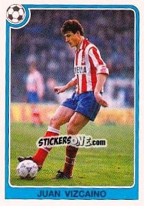 Cromo Juan Vizcaino - Liga Spagnola 1992-1993 - Panini