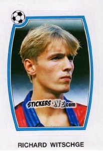 Sticker Richard Witschge - Liga Spagnola 1992-1993 - Panini