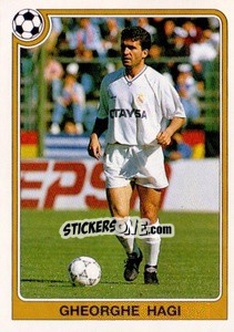 Cromo Gheorghe Hagi - Liga Spagnola 1992-1993 - Panini