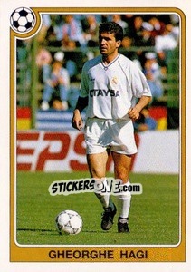 Sticker Gheorghe Hagi - Liga Spagnola 1992-1993 n. 136 - Panini