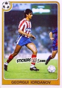 Sticker Georgui Iordanov - Liga Spagnola 1992-1993 - Panini