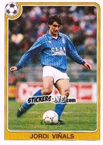 Figurina Jordi Viñals - Liga Spagnola 1992-1993 - Panini