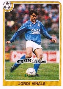 Sticker Jordi Viñals - Liga Spagnola 1992-1993 n. 144 - Panini