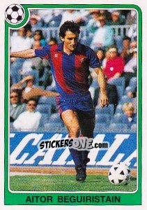 Cromo Aitor Beguiristain - Liga Spagnola 1992-1993 - Panini