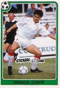 Figurina Ignacio Conte - Liga Spagnola 1992-1993 - Panini