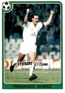 Figurina Fernando Gomez - Liga Spagnola 1992-1993 - Panini