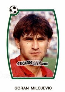 Figurina Goran Milojevic - Liga Spagnola 1992-1993 - Panini