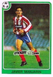 Cromo Javier Manjarin - Liga Spagnola 1992-1993 - Panini