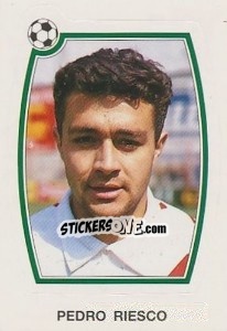 Sticker Pedro Riesco - Liga Spagnola 1992-1993 n. 156 - Panini