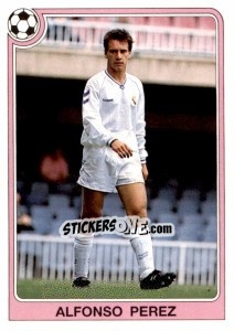 Sticker Alfonso Perez - Liga Spagnola 1992-1993 - Panini