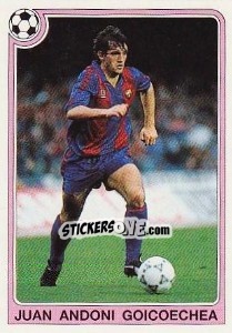 Sticker Juan Andoni Goicoechea - Liga Spagnola 1992-1993 - Panini