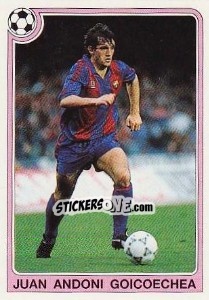 Sticker Juan Andoni Goicoechea - Liga Spagnola 1992-1993 n. 162 - Panini