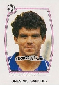 Sticker Onesimo Sanchez - Liga Spagnola 1992-1993 - Panini