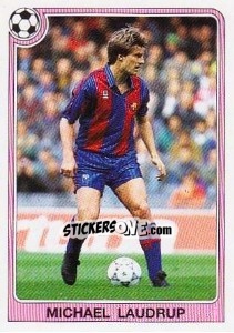 Sticker Michael Laudrup - Liga Spagnola 1992-1993 - Panini