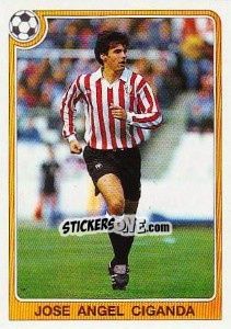 Sticker Jose Angel Ciganda - Liga Spagnola 1992-1993 n. 171 - Panini