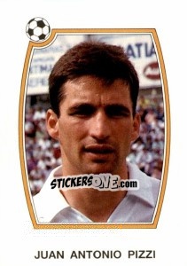 Cromo Juan Antonio Pizzi - Liga Spagnola 1992-1993 - Panini