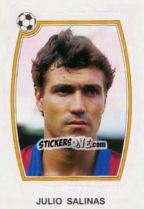 Figurina Julio Salinas - Liga Spagnola 1992-1993 - Panini