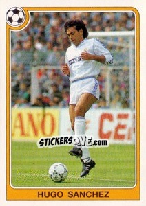 Sticker Hugo Sanchez - Liga Spagnola 1992-1993 - Panini